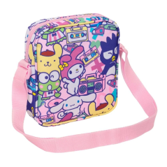 Pochette bandoulière Hello Kitty rose Safta
