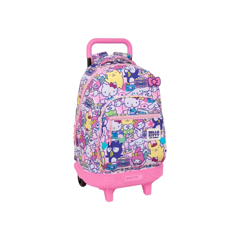 Sac à dos Hello Kitty et Friends à chariot rose Sac à dos Hello Kitty et Friends à chariot rose