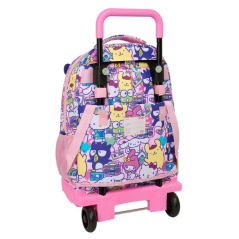 Sac à dos Hello Kitty et Friends à chariot rose