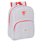 Sac à dos enfant Sevilla FC blanc rouge avec porte-bouteille