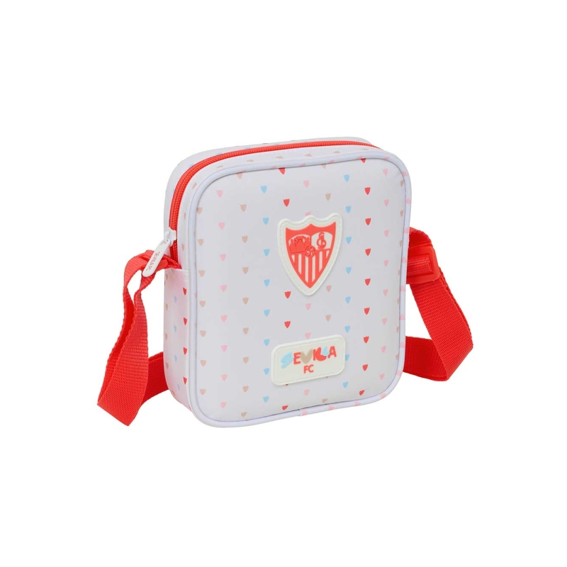 Sac bandoulière enfant Sevilla FC blanc rouge Sac bandoulière enfant Sevilla FC blanc rouge