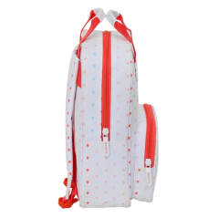 Sac à dos enfant Sevilla blanc rouge