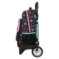 Sac à dos trolley Monster High noir avec poche amovible Sac à dos trolley Monster High noir avec poche amovible