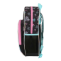 Sac à dos enfant Monster High noir compatible valise roulettes