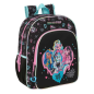 Sac à dos Monster High noir compatible valise à roulettes
