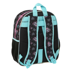 Sac à dos Monster High noir compatible valise à roulettes
