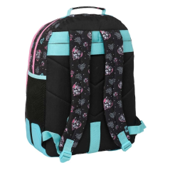 Sac à dos Monster High noir compatible trolley 2 compartiments