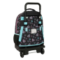 Sac à dos trolley Monster High noir amovible 2 compartiments Sac à dos trolley Monster High noir amovible 2 compartiments