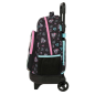Sac à dos trolley Monster High noir amovible 2 compartiments Sac à dos trolley Monster High noir amovible 2 compartiments