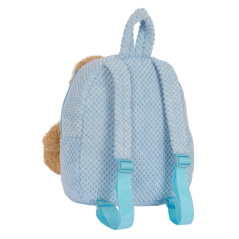 Sac à dos préscolaire ours en peluche bleu clair