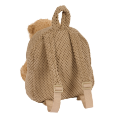 Sac à dos préscolaire ours en peluche amovible brun