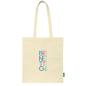 Sac cabas en toile beige Benetton Sac cabas en toile beige Benetton