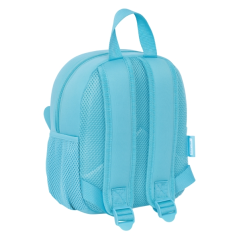 Sac à dos Safta Cat bleu avec poche avant