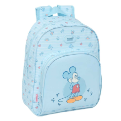 Sac à dos bébé Mickey bleu clair