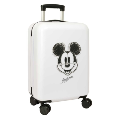 Valise cabine bébé Mickey blanc