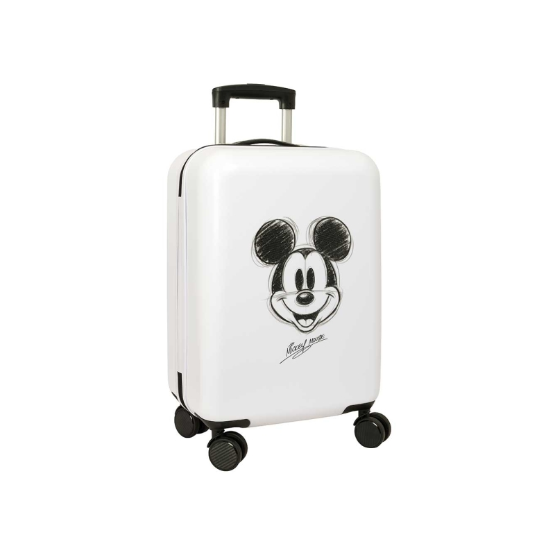 Valise cabine bébé Mickey Mouse 51 cm, blanche Valise cabine bébé Mickey Mouse 51 cm, blanche