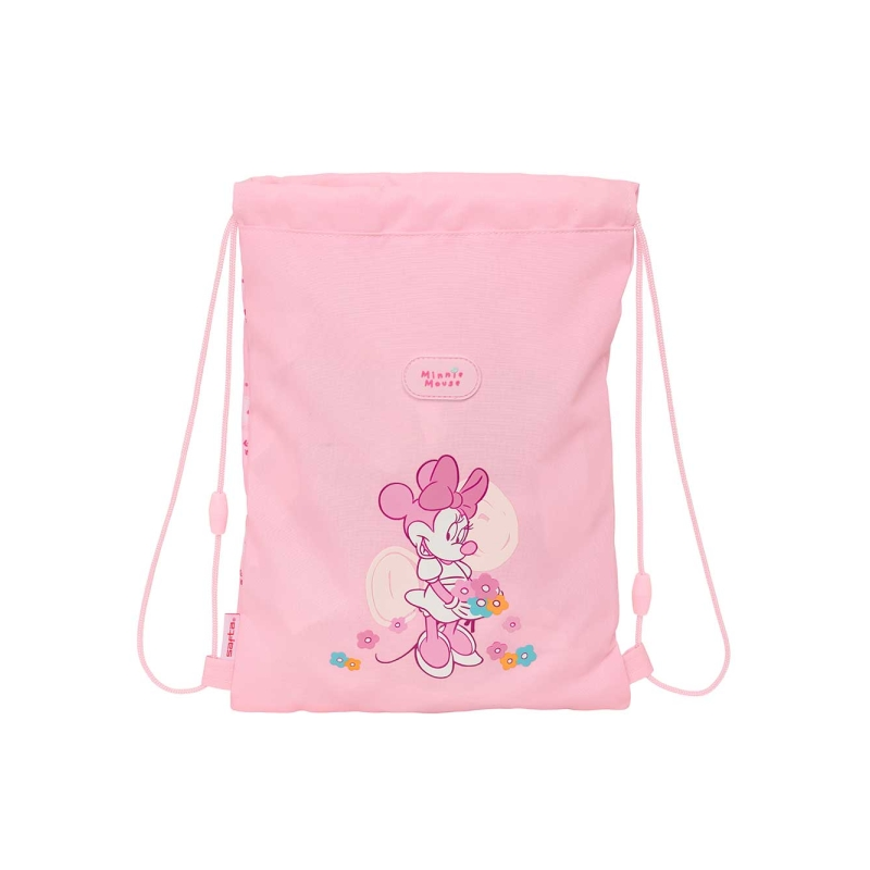 Gigoteuse bébé Minnie Mouse rose à poche zippée