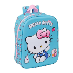 Sac à dos enfant Hello Kitty bleu clair