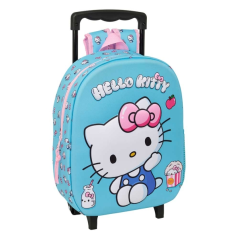 Sac à dos Hello Kitty bleu clair