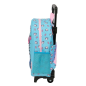 Sac à dos Hello Kitty avec chariot bleu clair Sac à dos Hello Kitty avec chariot bleu clair