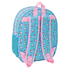 Sac à dos Hello Kitty 3D bleu clair 27x33x10 cm