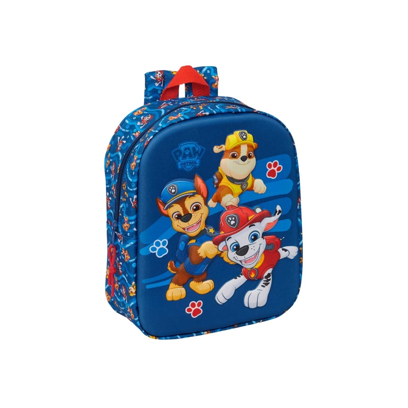 Sac à dos 3D Paw Patrol bleu foncé 6L Sac à dos 3D Paw Patrol bleu foncé 6L
