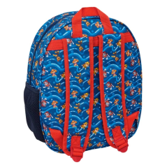 Sac à dos Paw Patrol 3D bleu foncé 27x33x10 cm