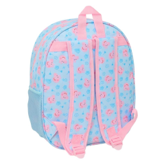 Sac à dos 3D Peppa Pig bleu pastel 27x33x10 cm