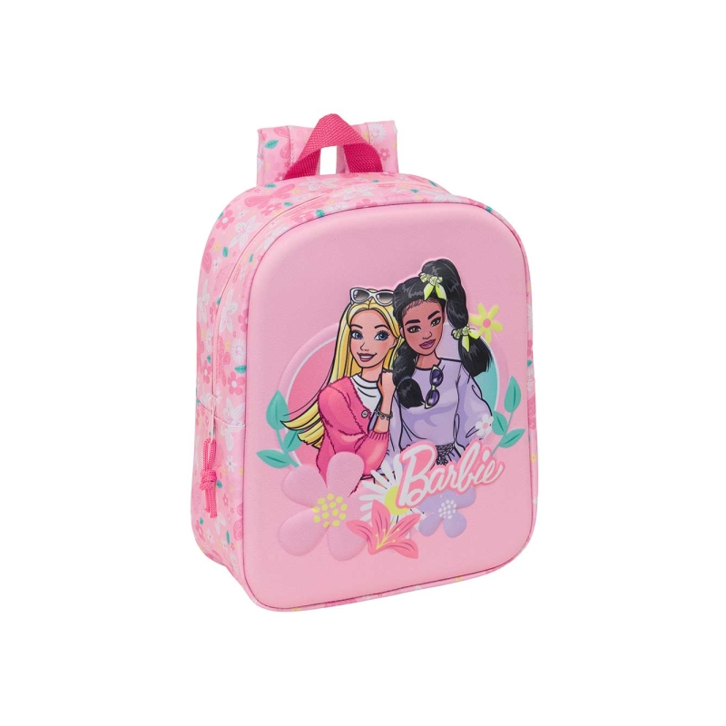 Sac à dos Barbie 3D rose 6L