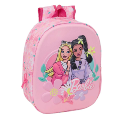 Sac à dos Barbie rose 3D