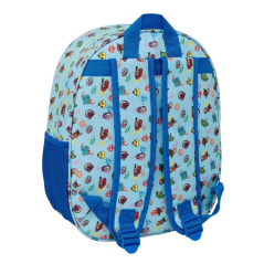 Sac à dos Toy Story 3D bleu pastel 27x33x10 cm