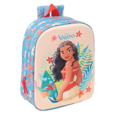 Sac à dos enfant bleu Vaiana 3D
