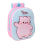 Sac à dos 3D Safta rose pastel 27x33x10 cm Sac à dos 3D Safta rose pastel 27x33x10 cm