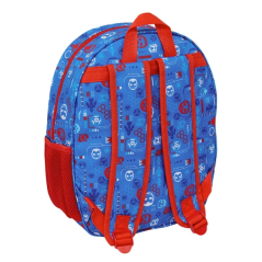 Sac à dos Iron Man 3D bleu foncé 27x33x10 cm