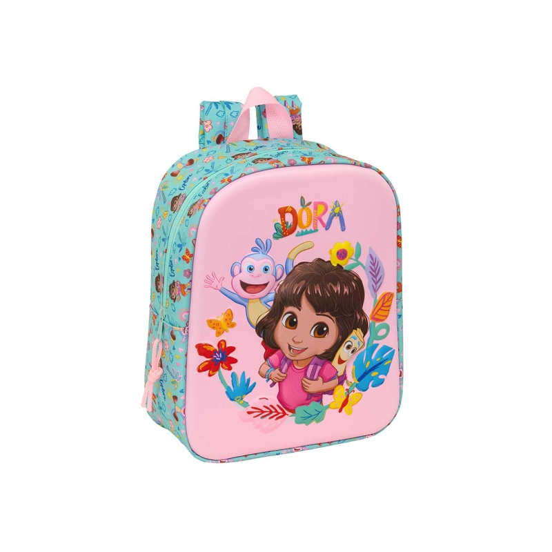 Sac à dos 3D Dora Safta turquoise clair 6L