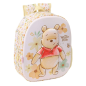 Sac à dos 3D Winnie l’Ourson jaune pastel 27x33x10 cm Sac à dos 3D Winnie l’Ourson jaune pastel 27x33x10 cm