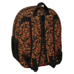 Sac à dos Naruto 3D noir orange 27x33x10 cm