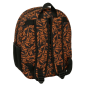 Sac à dos Naruto 3D noir orange 27x33x10 cm