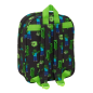 Sac à dos Minecraft Boom 3D vert noir 6L Sac à dos Minecraft Boom 3D vert noir 6L