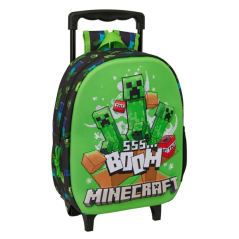 Sac à dos Minecraft vert noir