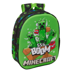 Sac à dos Minecraft vert noir