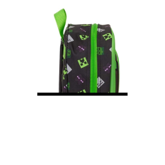 sac à dos enfant Minecraft vert noir
