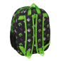 Sac à dos Minecraft 3D vert et noir Sac à dos Minecraft 3D vert et noir