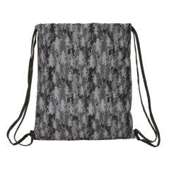 Sac plat Dragon Ball noir 5L à cordon avec poche zippée