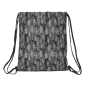 Sac plat Dragon Ball noir 5L à cordon avec poche zippée Sac plat Dragon Ball noir 5L à cordon avec poche zippée