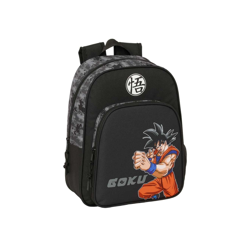Sac à dos enfant Dragon Ball noir compatible valise roues