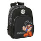 Sac à dos enfant Dragon Ball noir compatible valise roues