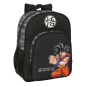 Sac à dos Dragon Ball noir compatible valise à roulettes Sac à dos Dragon Ball noir compatible valise à roulettes