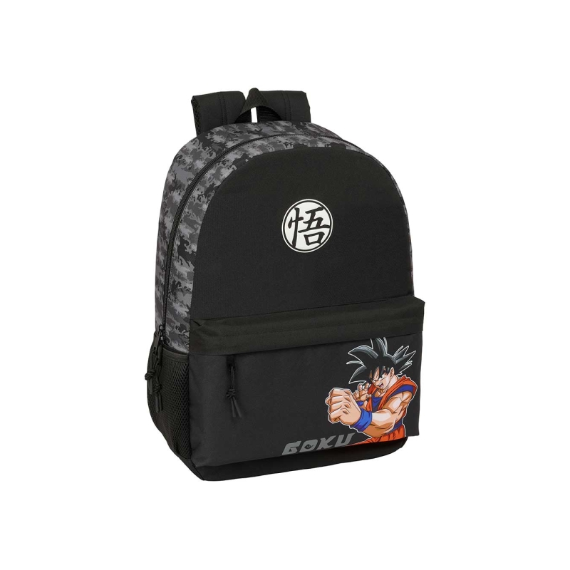 Sac à dos Dragon Ball noir adaptable valise à roulettes