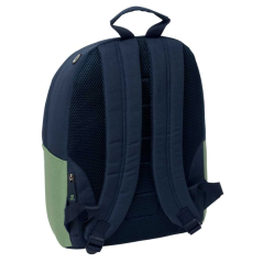 Sac à dos ordinateur 14,1 pouces vert avec poche tablette